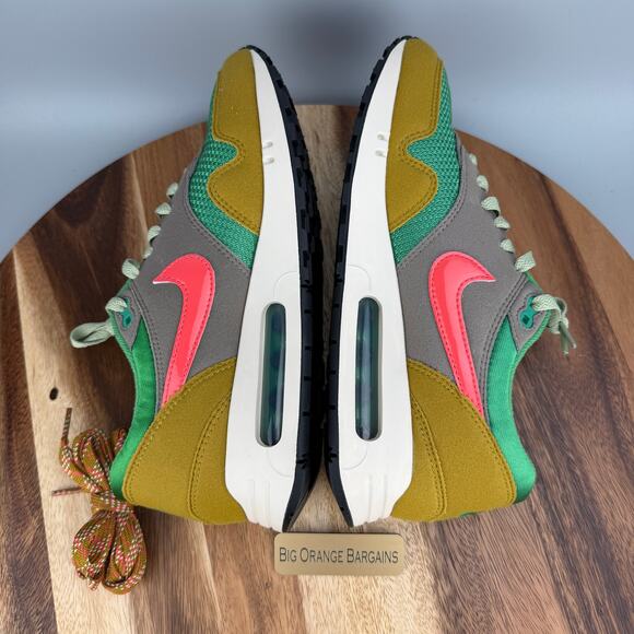 Nike Air Max 1 86 OG Big Bubble Powerwall Green Ember Sneakers Mens Size 9 main image 6